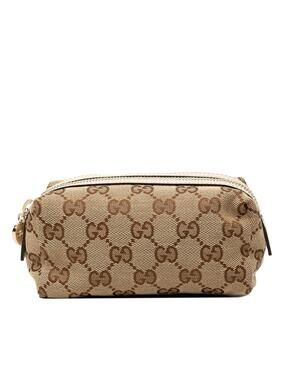 Gucci Gg Canvas Cosmetic Pouch Pre- #337580G35B